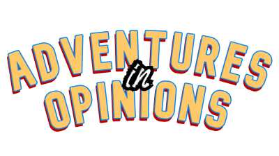 Adventures in Opinions logo